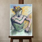Premium Wall Art Dikey  Html Edition – FAMOUS2407071 shown in Studio Easel