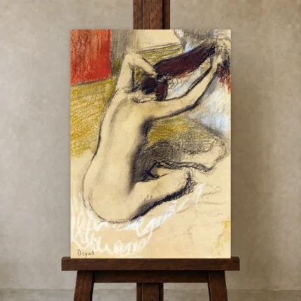 Premium Wall Art Dikey  Html Edition – FAMOUS2407074 shown in Studio Easel