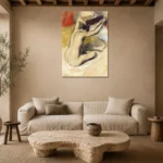 Premium Wall Art Dikey  Html Edition – FAMOUS2407074 shown in Room 4