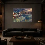 Premium Wall Art Yatay Html Edition – FAMOUS2407075 shown in Room 3