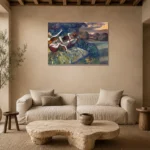 Premium Wall Art Yatay Html Edition – FAMOUS2407075 shown in Room 4