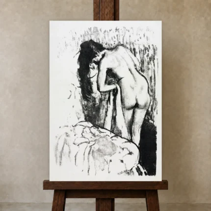 Premium Wall Art Dikey  Html Edition – FAMOUS2407078 shown in Studio Easel