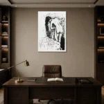 Premium Wall Art Dikey  Html Edition – FAMOUS2407078 shown in Room 2