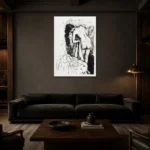 Premium Wall Art Dikey  Html Edition – FAMOUS2407078 shown in Room 3
