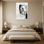 Premium Wall Art Dikey  Html Edition – FAMOUS2407078 shown in Room 5