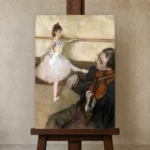 Premium Wall Art Dikey  Html Edition – FAMOUS2407080 shown in Studio Easel