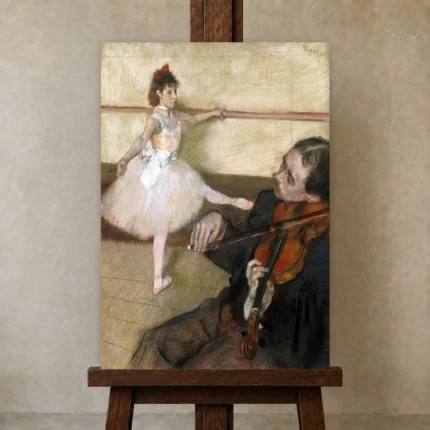 Premium Wall Art Dikey  Html Edition – FAMOUS2407080 shown in Studio Easel