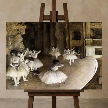 Premium Wall Art Yatay Html Edition – FAMOUS2407081 shown in Studio Easel