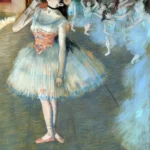The Star by Edgar Degas, a living room wall art print for refined interiors
