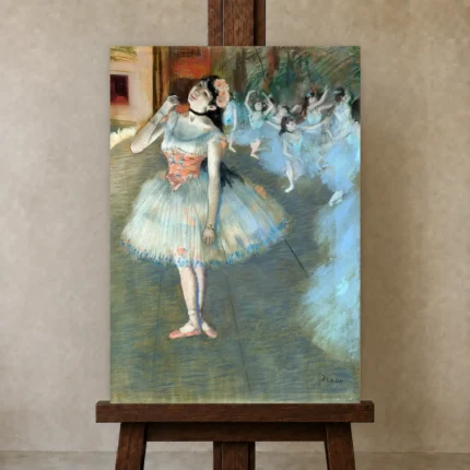 Premium Wall Art Dikey  Html Edition – FAMOUS2407082 shown in Studio Easel