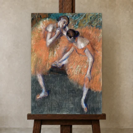 Premium Wall Art Dikey  Html Edition – FAMOUS2407083 shown in Studio Easel