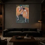 Premium Wall Art Dikey  Html Edition – FAMOUS2407083 shown in Room 3
