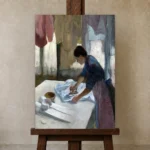 Premium Wall Art Dikey  Html Edition – FAMOUS2407086 shown in Studio Easel