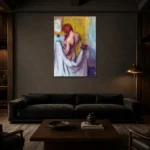 Premium Wall Art Dikey  Html Edition – FAMOUS2407087 shown in Room 3