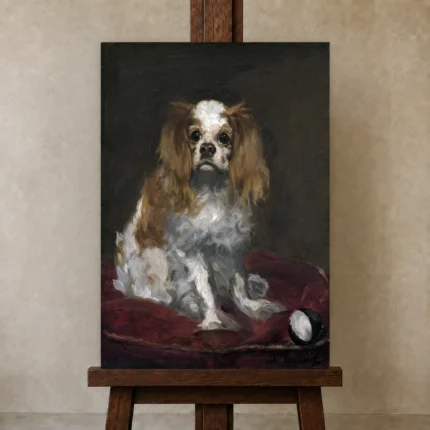 Premium Wall Art Dikey  Html Edition – FAMOUS2407088 shown in Studio Easel