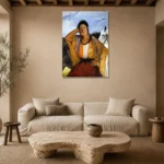 Premium Wall Art Dikey  Html Edition – FAMOUS2407092 shown in Room 4