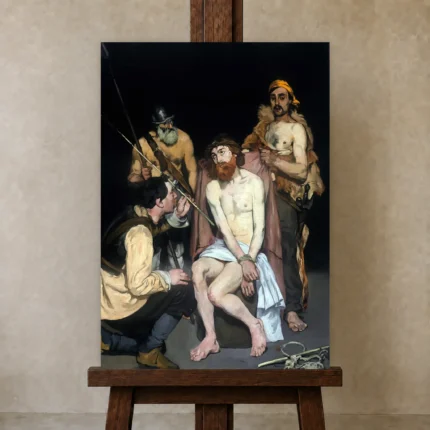 Premium Wall Art Dikey  Html Edition – FAMOUS2407093 shown in Studio Easel