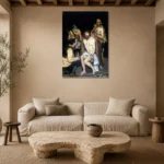 Premium Wall Art Dikey  Html Edition – FAMOUS2407093 shown in Room 4