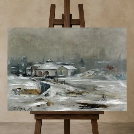 Premium Wall Art Yatay Html Edition – FAMOUS2407094 shown in Studio Easel