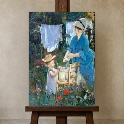 Premium Wall Art Dikey  Html Edition – FAMOUS2407095 shown in Studio Easel