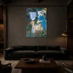 Premium Wall Art Dikey  Html Edition – FAMOUS2407095 shown in Room 3