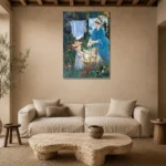 Premium Wall Art Dikey  Html Edition – FAMOUS2407095 shown in Room 4