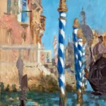 Le Grand Canal à Venise by Édouard Manet, an office wall art print for refined interiors