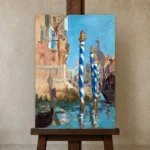 Premium Wall Art Dikey  Html Edition – FAMOUS2407096 shown in Studio Easel