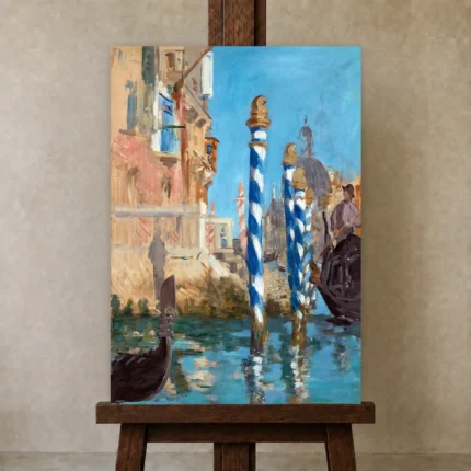 Premium Wall Art Dikey  Html Edition – FAMOUS2407096 shown in Studio Easel