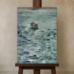 Premium Wall Art Dikey  Html Edition – FAMOUS2407097 shown in Studio Easel