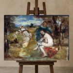 Premium Wall Art Yatay Html Edition – FAMOUS2407098 shown in Studio Easel