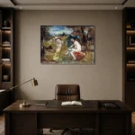 Premium Wall Art Yatay Html Edition – FAMOUS2407098 shown in Room 2