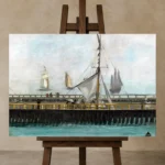 Premium Wall Art Yatay Html Edition – FAMOUS2407101 shown in Studio Easel