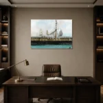 Premium Wall Art Yatay Html Edition – FAMOUS2407101 shown in Room 2