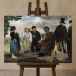 Premium Wall Art Yatay Html Edition – FAMOUS2407102 shown in Studio Easel