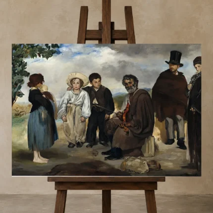 Premium Wall Art Yatay Html Edition – FAMOUS2407102 shown in Studio Easel