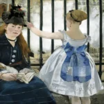 The Railway by Édouard Manet, an office wall art print for refined interiors