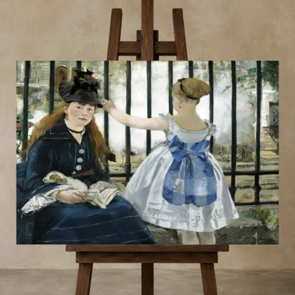 Premium Wall Art Yatay Html Edition – FAMOUS2407103 shown in Studio Easel