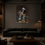 Premium Wall Art Dikey  Html Edition – FAMOUS2407104 shown in Room 3