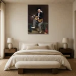 Premium Wall Art Dikey  Html Edition – FAMOUS2407104 shown in Room 5