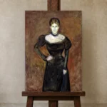 Premium Wall Art Dikey  Html Edition – FAMOUS2407106 shown in Studio Easel
