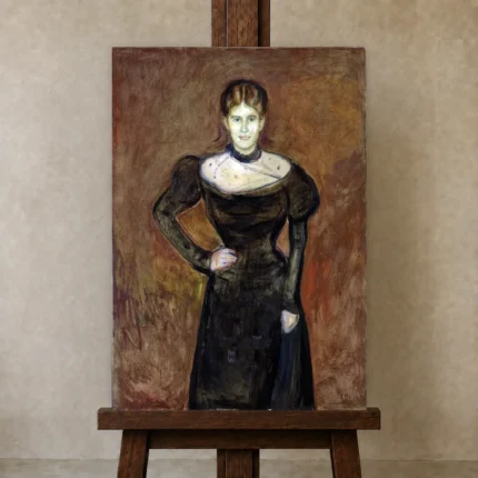 Premium Wall Art Dikey  Html Edition – FAMOUS2407106 shown in Studio Easel