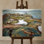 Premium Wall Art Yatay Html Edition – FAMOUS2407108 shown in Studio Easel