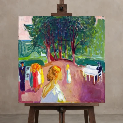 Premium Wall Art Kare Html Edition – FAMOUS2407110 shown in Studio Easel