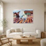 Premium Wall Art Yatay Html Edition – FAMOUS2407111 shown in Room 1