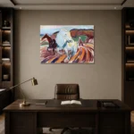 Premium Wall Art Yatay Html Edition – FAMOUS2407111 shown in Room 2
