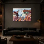 Premium Wall Art Yatay Html Edition – FAMOUS2407111 shown in Room 3