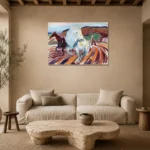 Premium Wall Art Yatay Html Edition – FAMOUS2407111 shown in Room 4
