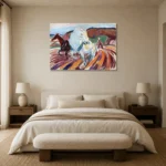 Premium Wall Art Yatay Html Edition – FAMOUS2407111 shown in Room 5