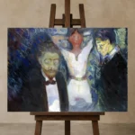 Premium Wall Art Yatay Html Edition – FAMOUS2407113 shown in Studio Easel